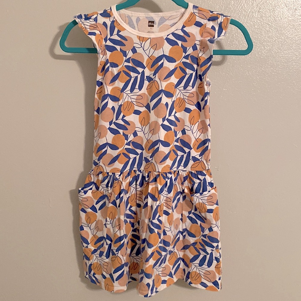 Tea Collection Flutter Sleeve Dress NWOT